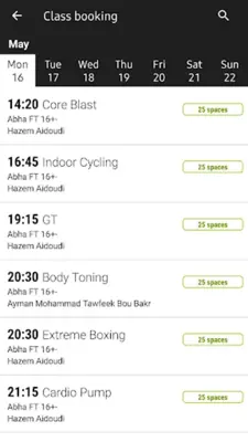 وقت اللياقة -Fitness Time android App screenshot 3